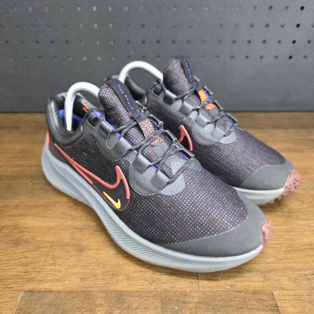 Nike Zoom Winflo 8 Shield Mens 8.5 Bronze Eclipse/Black Trail Running DC3727-200
